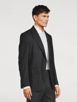Shelton Wool And Cashmere Jacket Prince Of Wales Print
