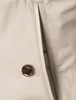 Harrington Cotton Silk Poplin Jacket