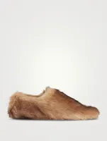 Faux Fur Slippers