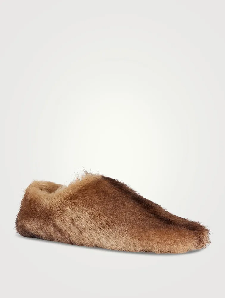 Faux Fur Slippers