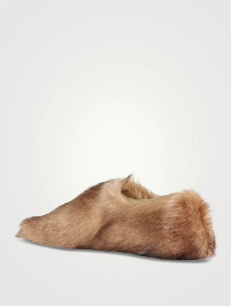 Faux Fur Slippers