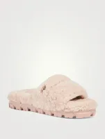 Cozetta Curly Slide Sandals