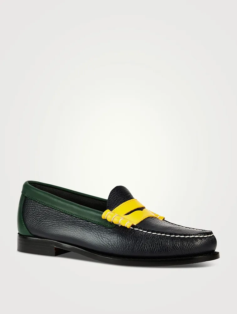 Larson Tri-Colour Weejun Leather Loafers