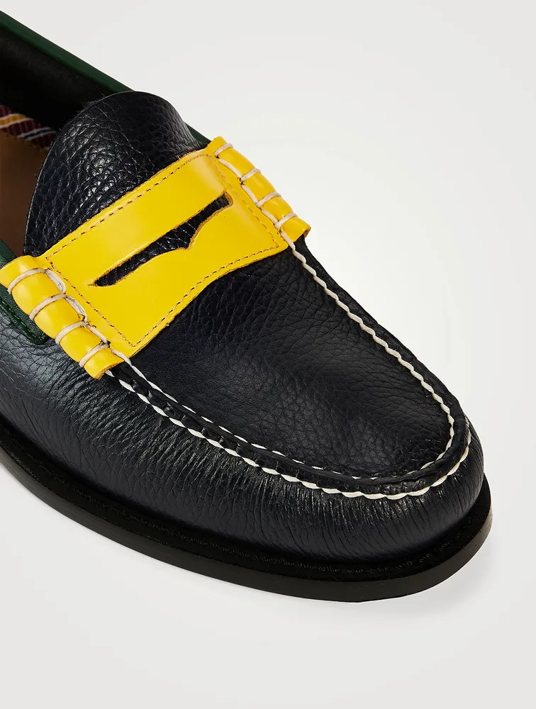 Larson Tri-Colour Weejun Leather Loafers