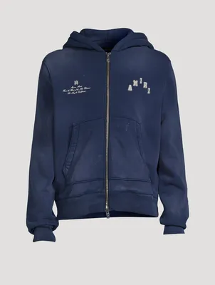 Collegiate Zip Hoodie