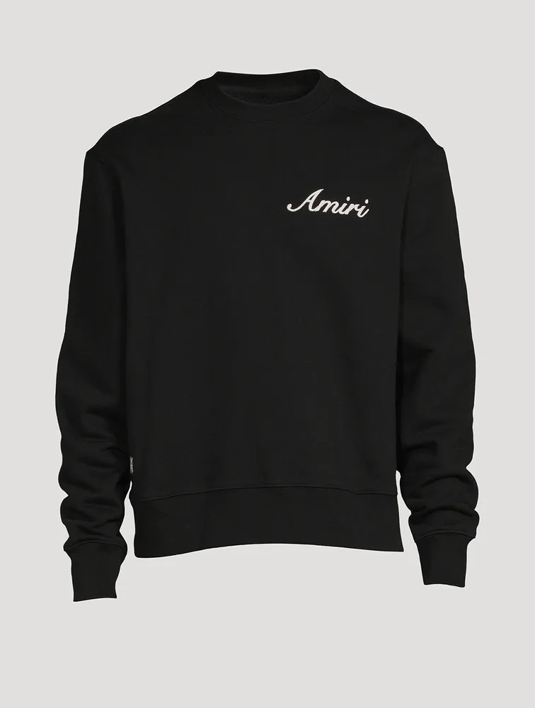 Script Logo Crewneck Sweatshirt