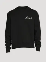 Script Logo Crewneck Sweatshirt