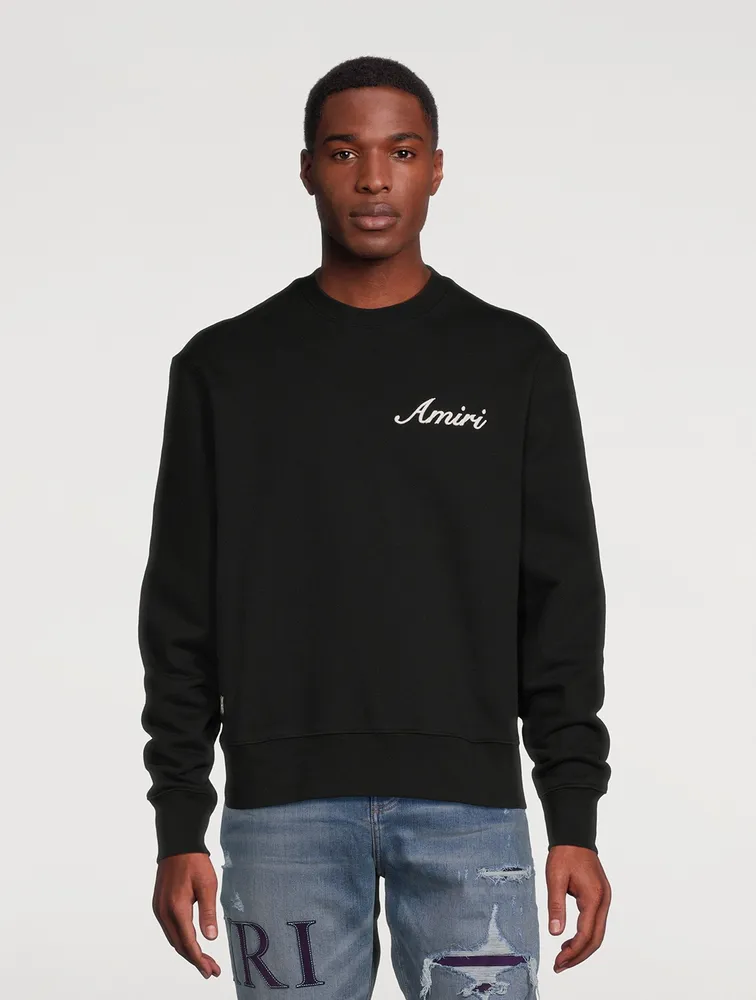 Script Logo Crewneck Sweatshirt