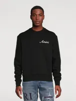 Script Logo Crewneck Sweatshirt