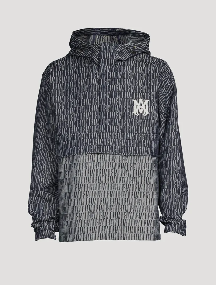 Jacquard Anorak Jacket