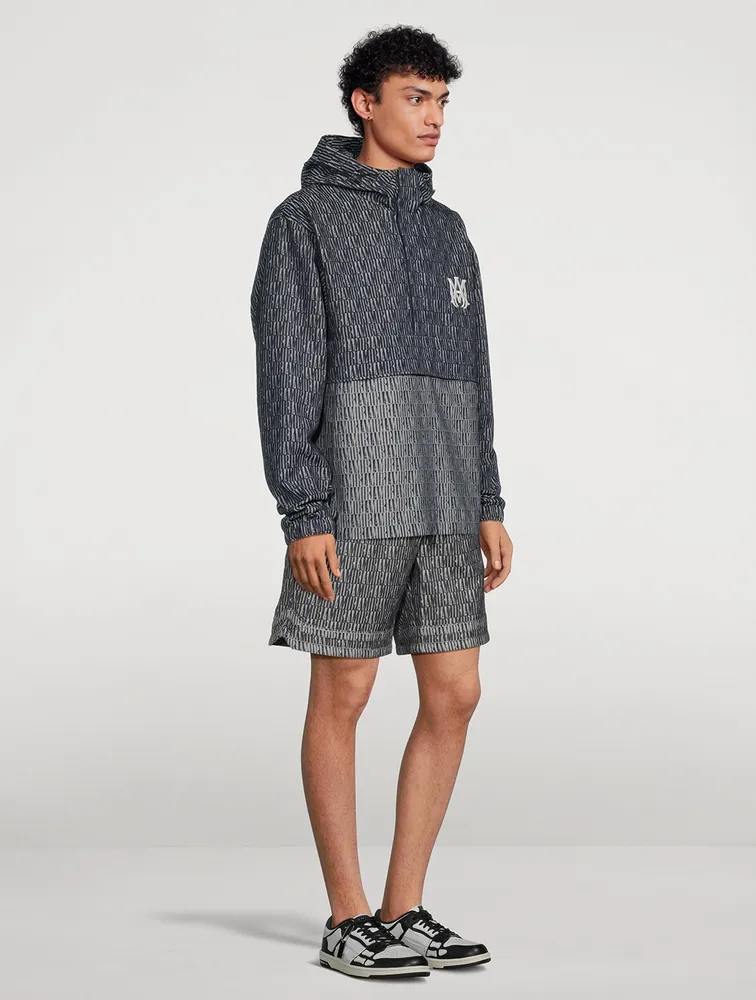 Jacquard Anorak Jacket