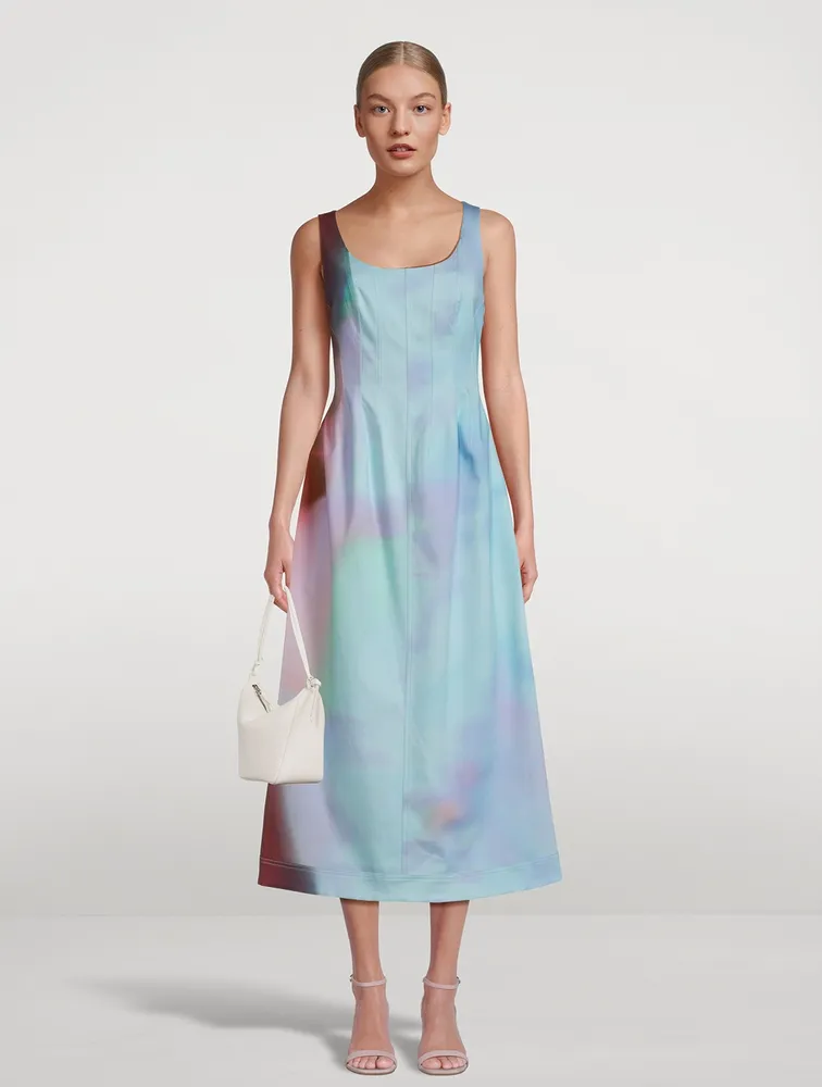 Coralie Surreal Midi Dress