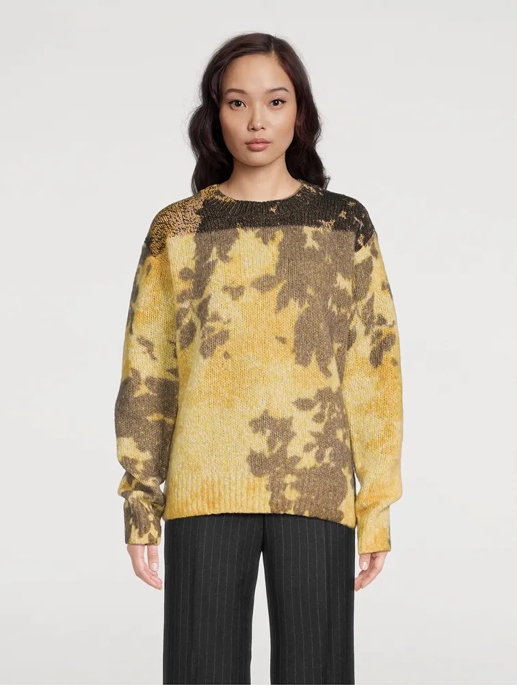 Tout Floral Jacquard Sweater