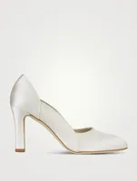 Trionan Satin Pumps