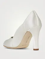 Trionan Satin Pumps