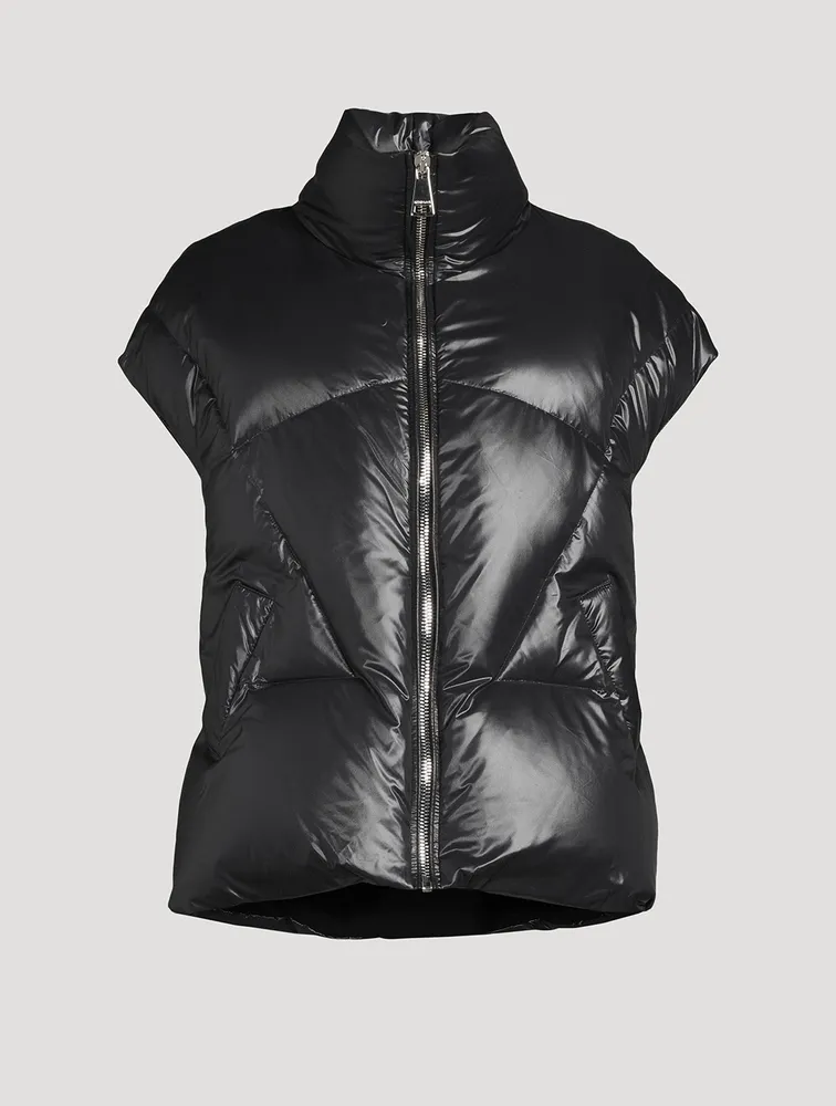 Puff Moon Shiny Down Vest