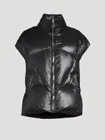 Puff Moon Shiny Down Vest