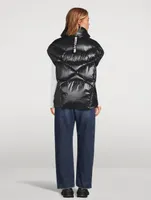 Puff Moon Shiny Down Vest