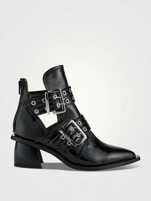 Buckled Ankle Boots
