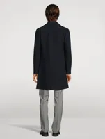 Wool Double-Breasted Coat