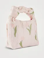 Baby Bocci Taffeta Shoulder Bag In Tulip Print