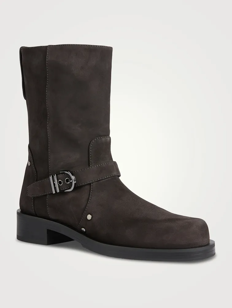 Maverick Suede Combat Boots