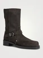 Maverick Suede Combat Boots