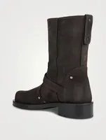 Maverick Suede Combat Boots