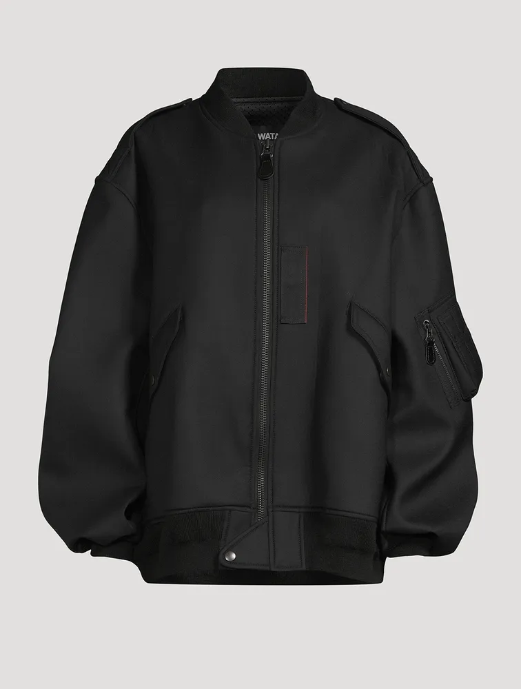 Wool Bomber Jacket