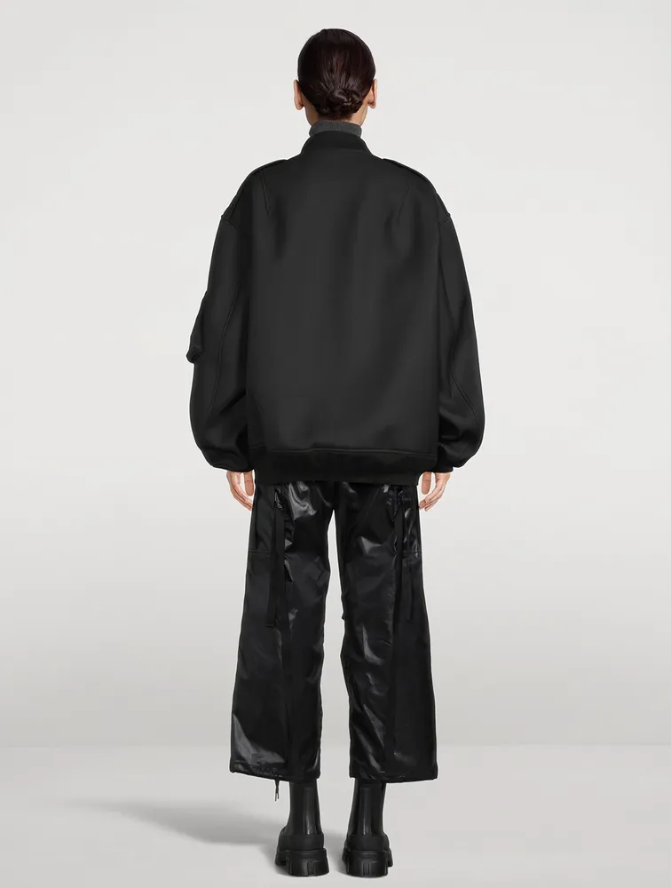 Wool Bomber Jacket