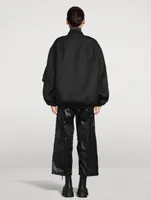 Wool Bomber Jacket