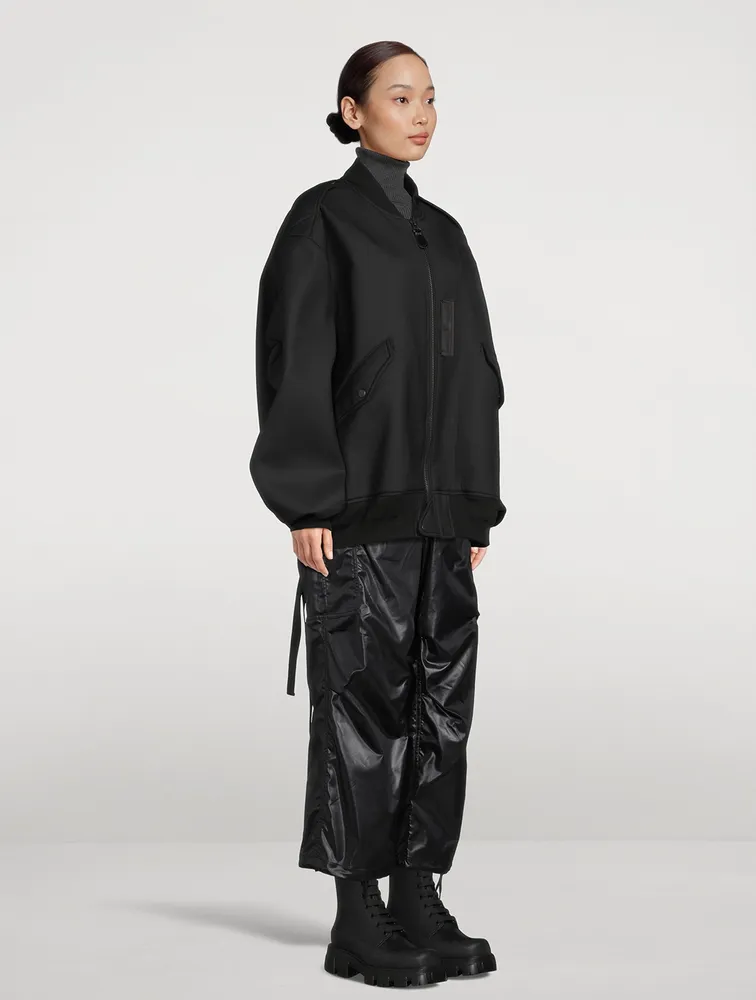 Wool Bomber Jacket