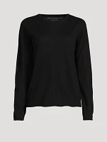Cashmere Long-Sleeve T-Shirt