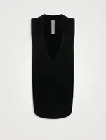 Cashmere And Wool Sleeveless Sweater