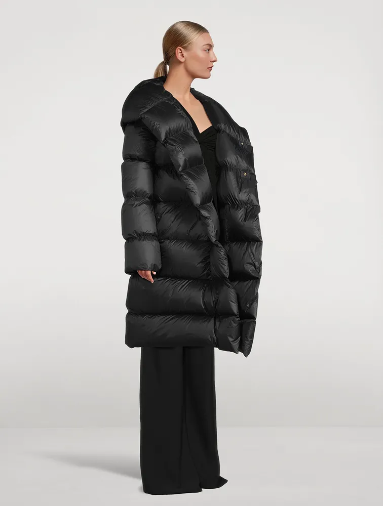 Recycled Nylon Down Puffer Jacket