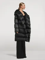 Recycled Nylon Down Puffer Jacket