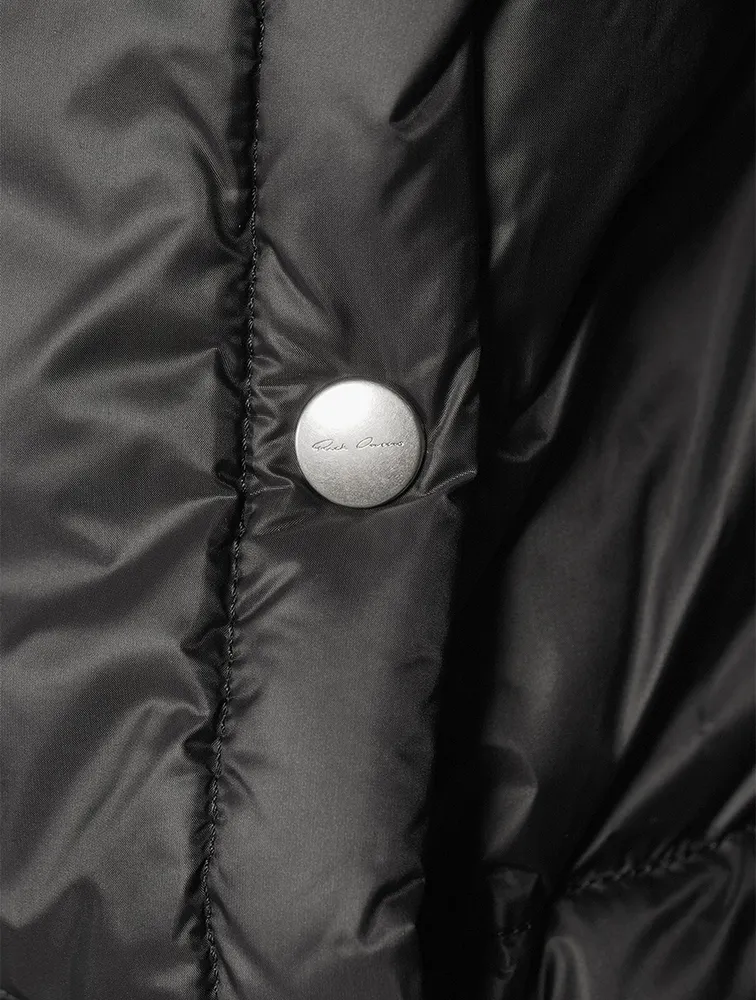 Recycled Nylon Down Puffer Jacket