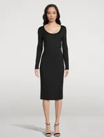 Milano Rib Midi Dress