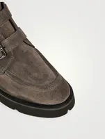 Benwin Suede Combat Boots