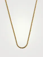 Vintage 18K Gold S-Link Chain Necklace