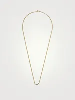 Vintage 18K Gold S-Link Chain Necklace