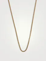 Vintage 19.2K Gold Curb Chain Necklace