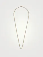 Vintage 19.2K Gold Curb Chain Necklace