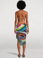 Sarong In Iride Print