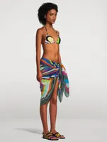 Sarong In Iride Print