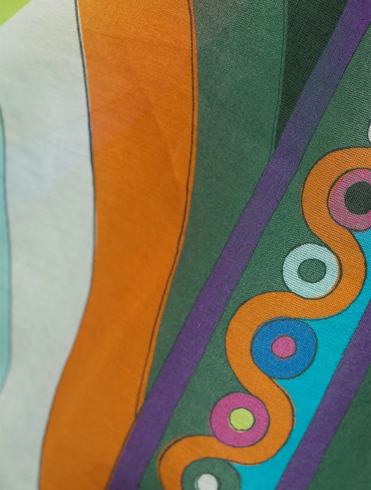 Sarong In Iride Print