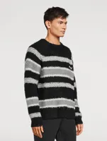 Wool-Blend Striped Sweater