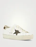 Hi-Star Leather Platform Sneakers