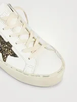 Hi-Star Leather Platform Sneakers