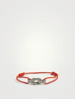 Love Knot Bracelet With Cotton Cord